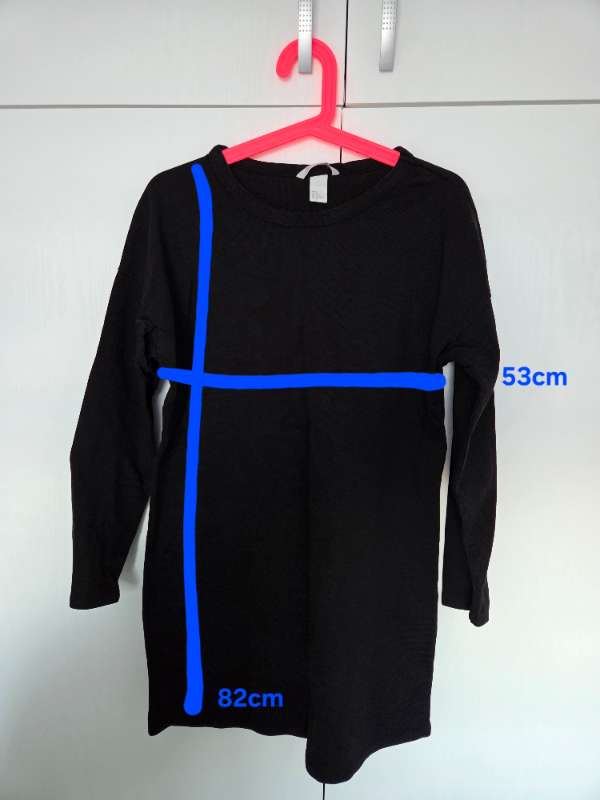 11)dress, black, H&M