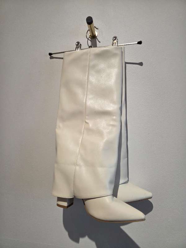 Stigvél offwhite