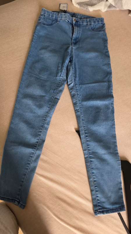 Blue jeans leggings