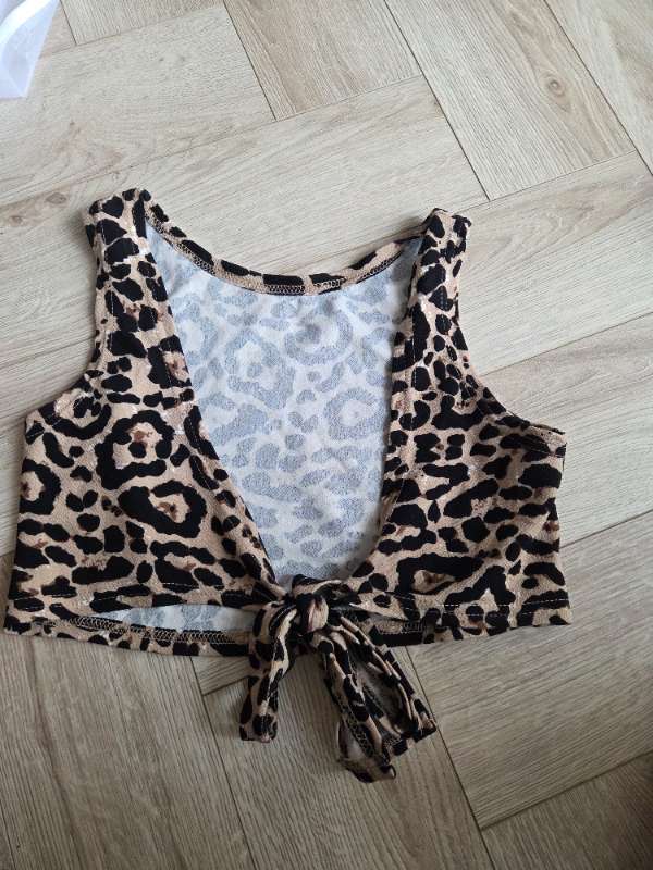 Crop top tiger
