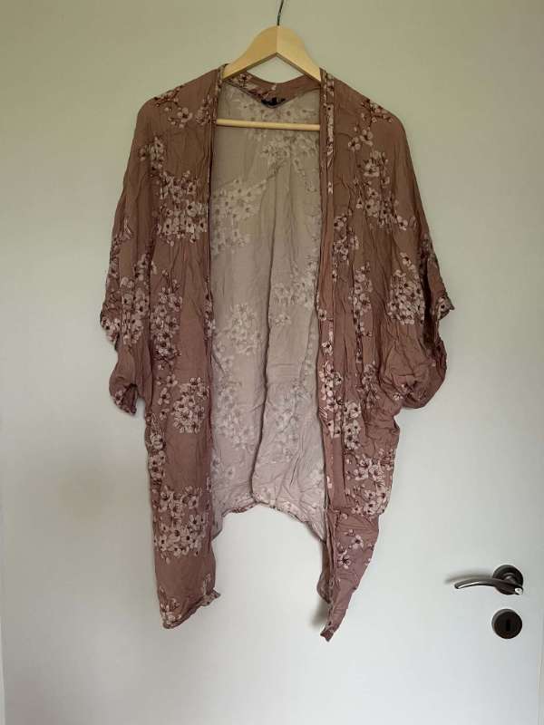 M Kimono Bleikur