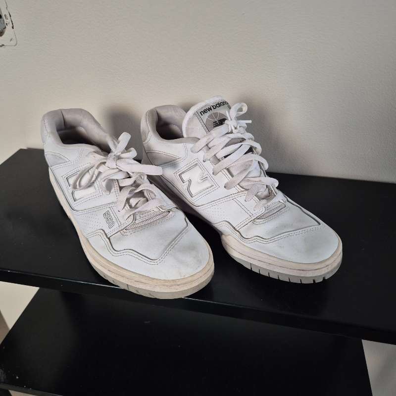 New balance 550 hvítir skór