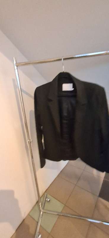 Black suit jacket