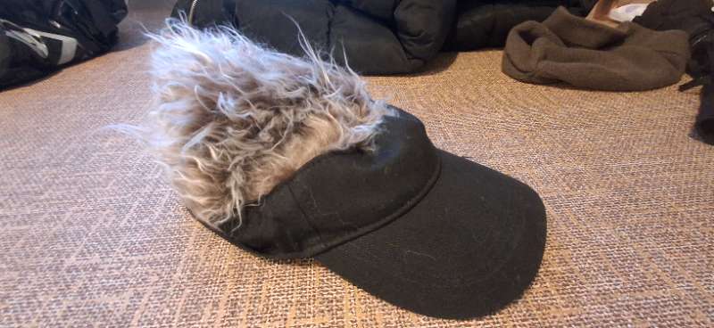 Funny hair hat