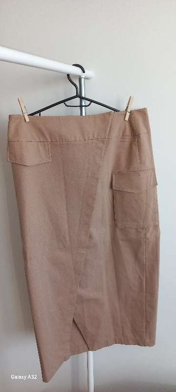 RESERVED beige skirt