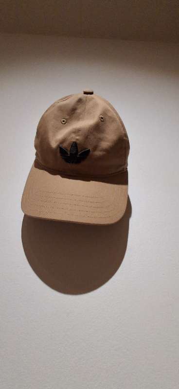 Brown addidas hat
