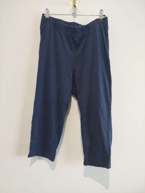 Capri leggings bláar