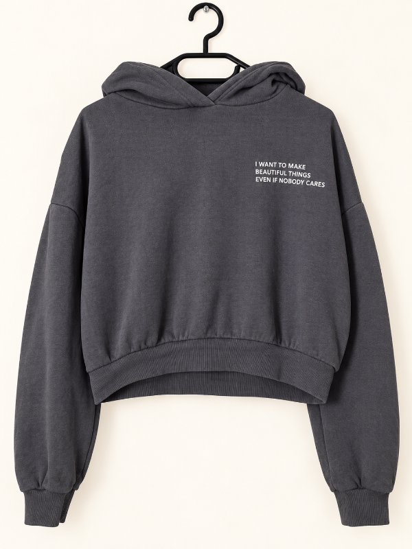 Grey hoodie