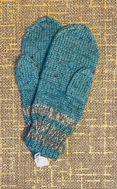 Prjónaðir vettlingar