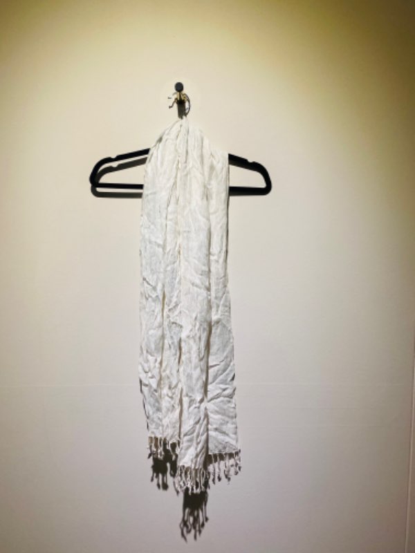 Drappaður hálsklútur