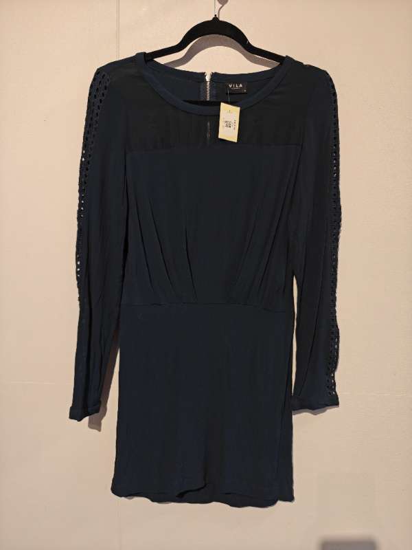 Dress from Vila, dark blue