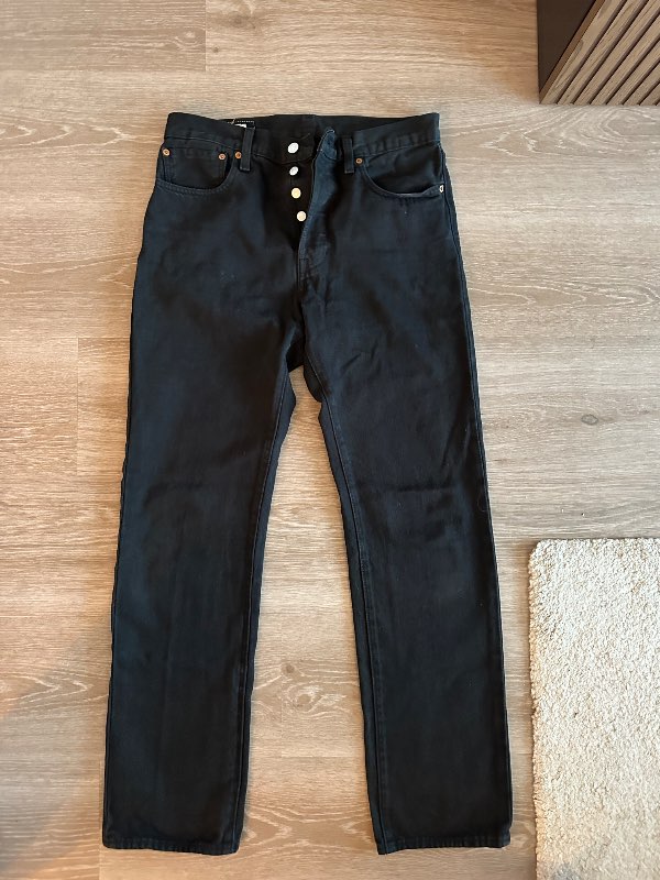 Levi's gallabuxur svartar