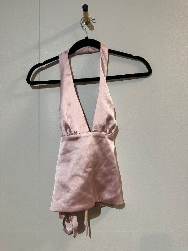 Zara bleikur toppur