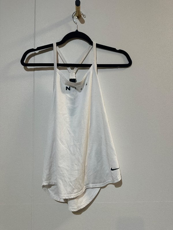 Nike hvítur íþróttabolur