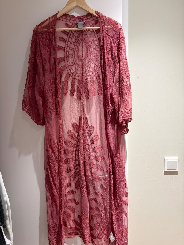 Bleikur kimono