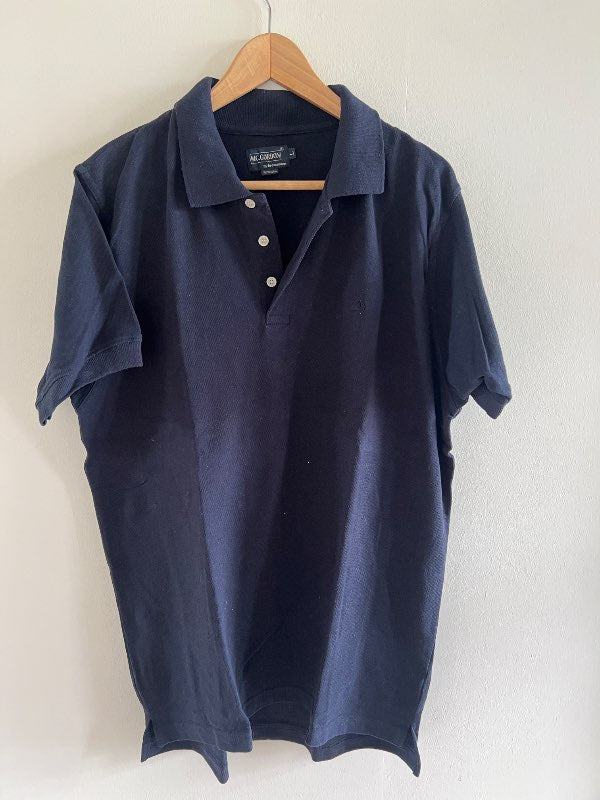 Dökkblár polo bolur úr Dressmann