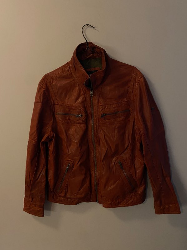 Vintages Trapper leðurjakki