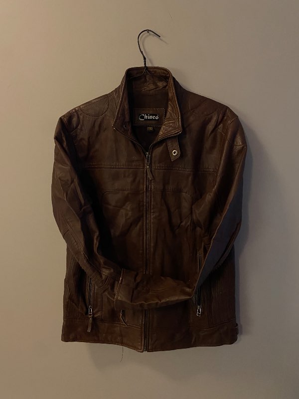 Vintages Chinco leðurjakki