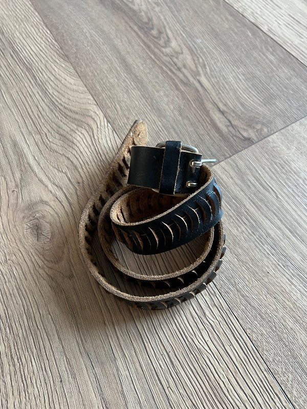 vintage Leður belti