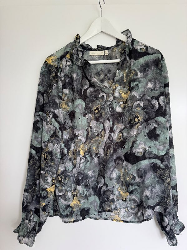 InWear skyrta svört/græn