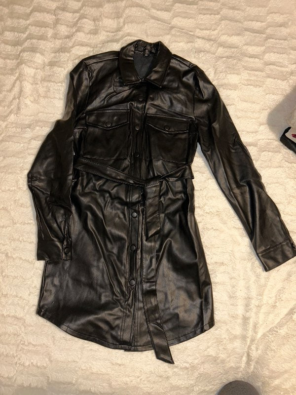 chinese dress ladies Leather dress – Venus