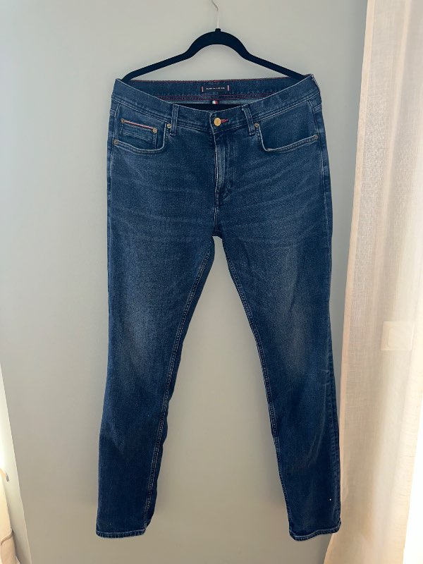 Tommy Hilfiger gallabuxur bláar