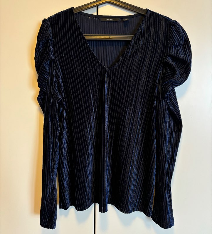 Vero Moda blá blússa