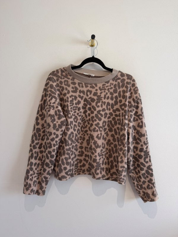 leopard peysa