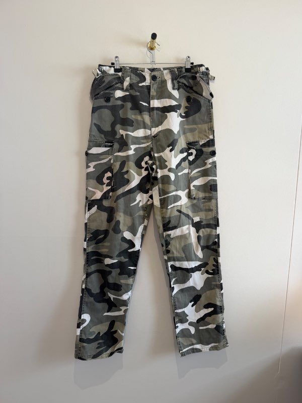 vintage camo buxur
