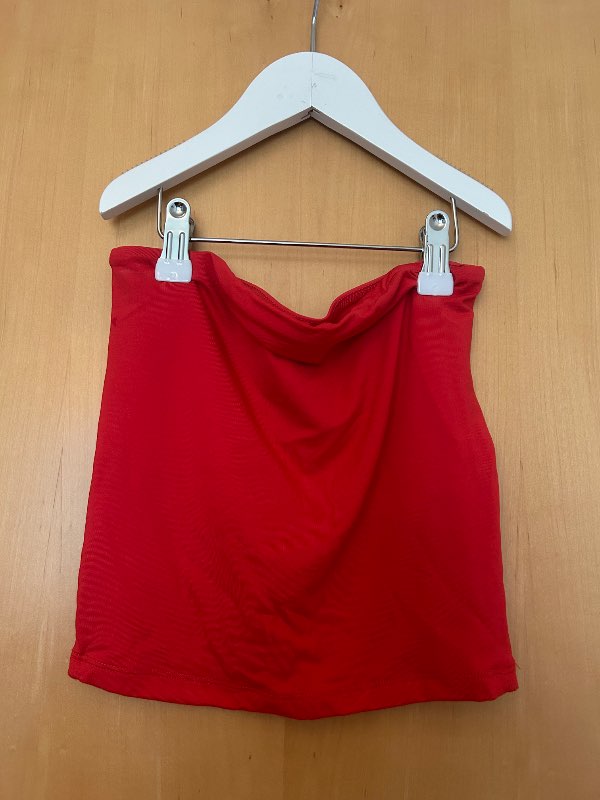 Tube top rauður