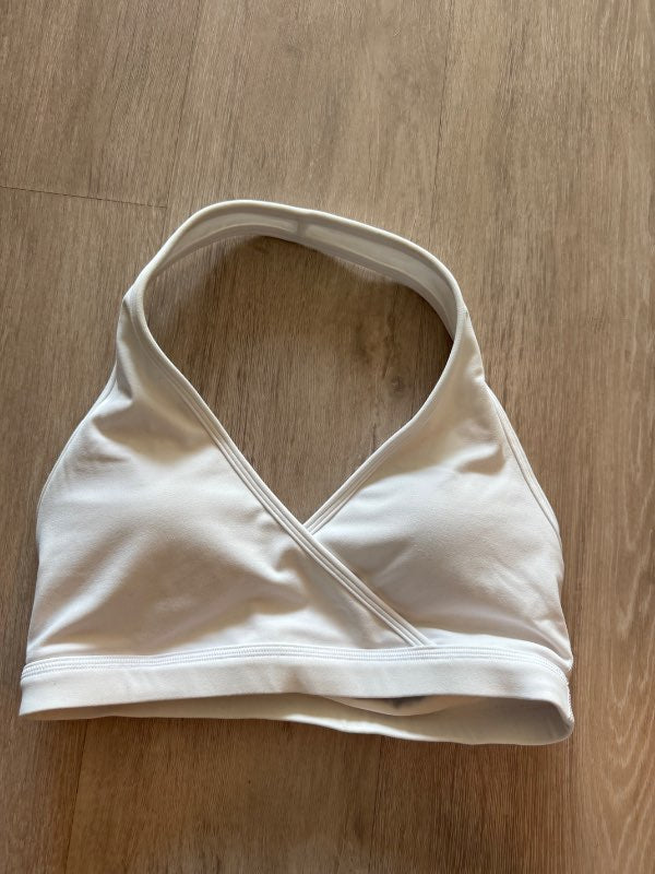 DTL wrap top hvítur