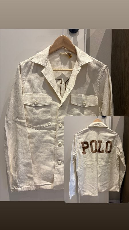 POLO white denim