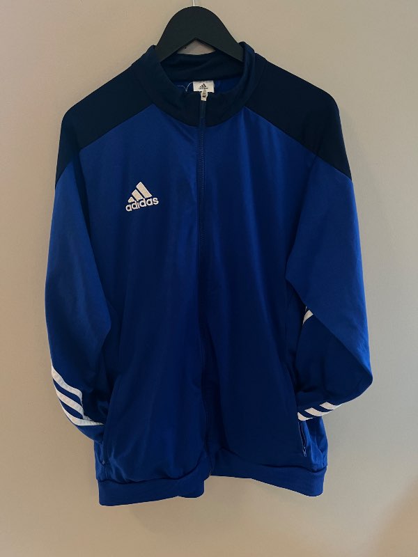 Blá Adidas treyja