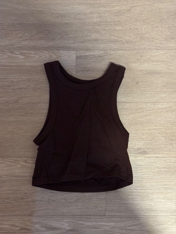 Brúnn crop top