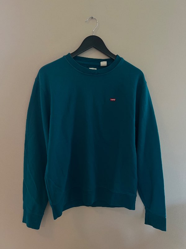Levi’s peysa grænblá