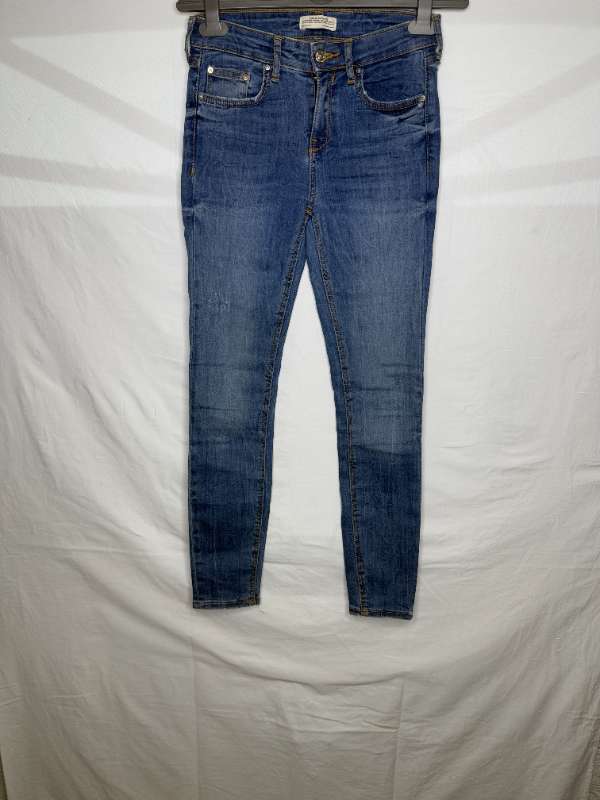 Gallabuxur bláar. Zara