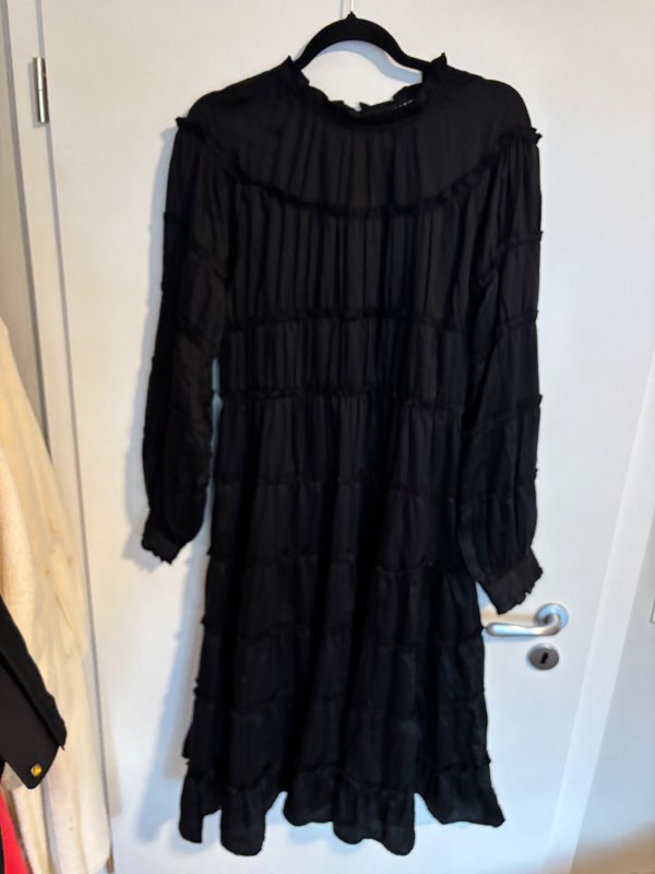 Mapp jeans kjóll svartur