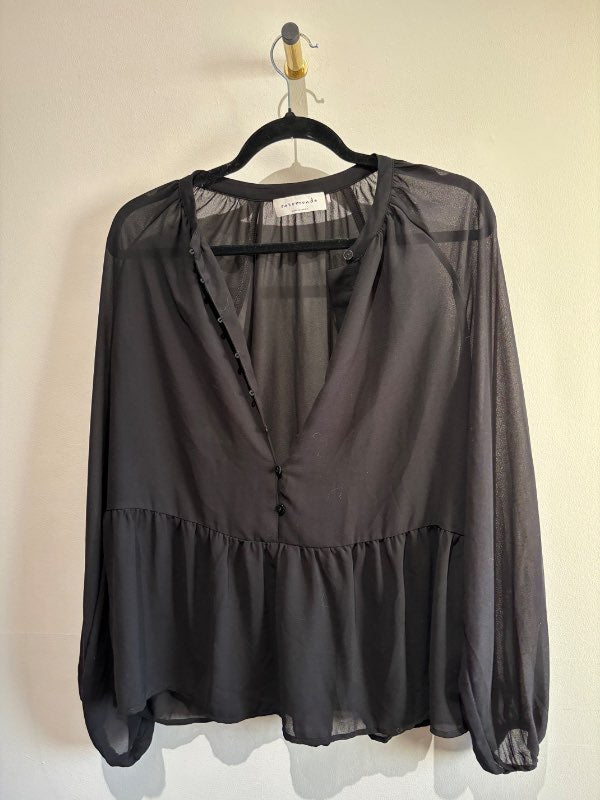 OZONE blouse - black