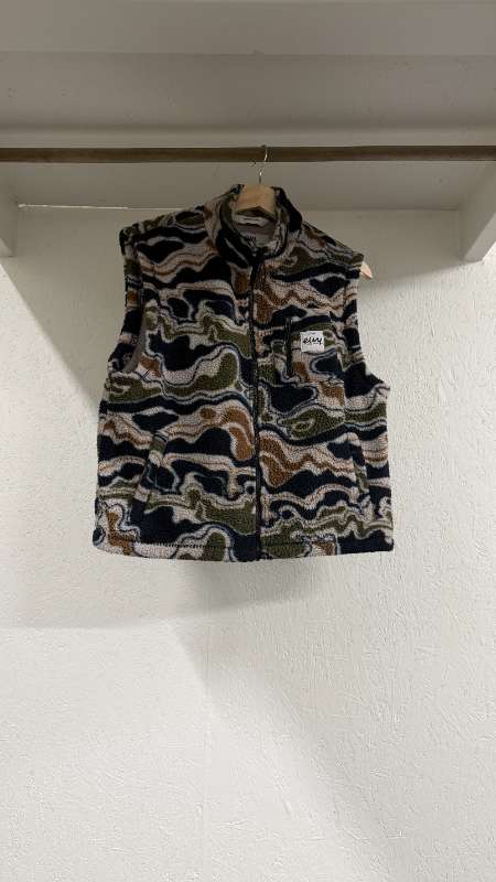 Eivy fleece vest camo