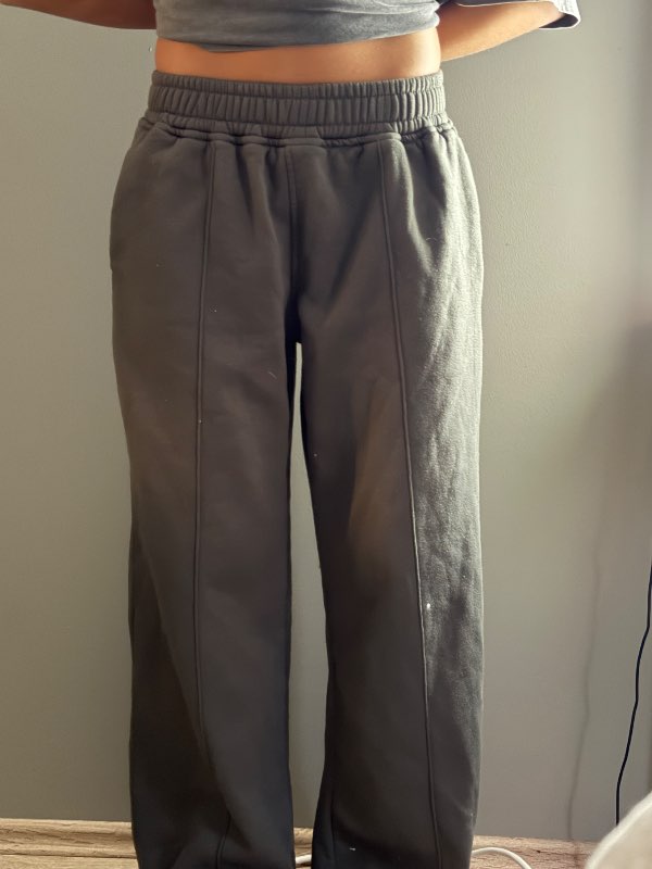 Gráar sweatpants