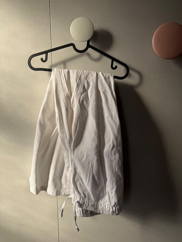 Primark hvítar gallabuxur