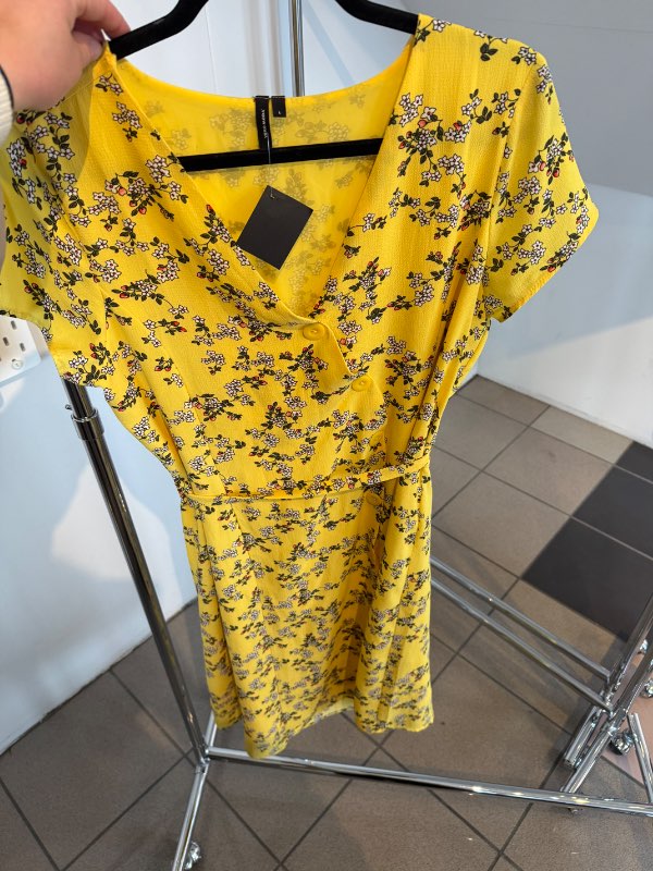 Vero moda gulur kjóll