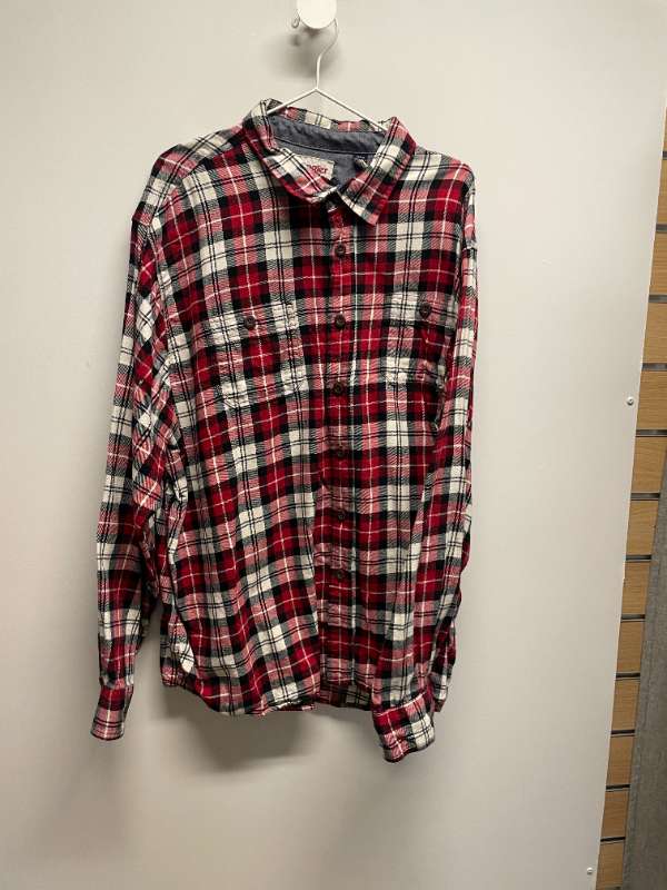 Wrangler red checked shirt