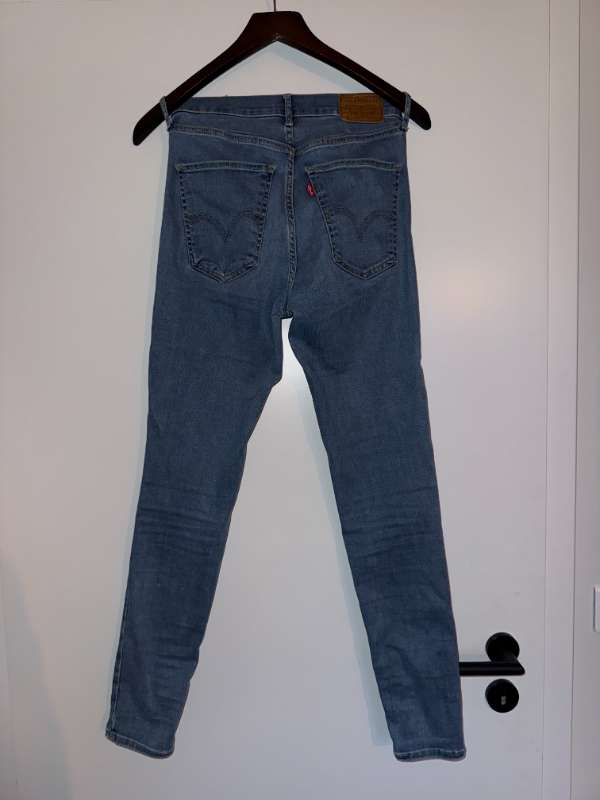 Levi's - Mile High - Gallabuxur - Ljósbláar