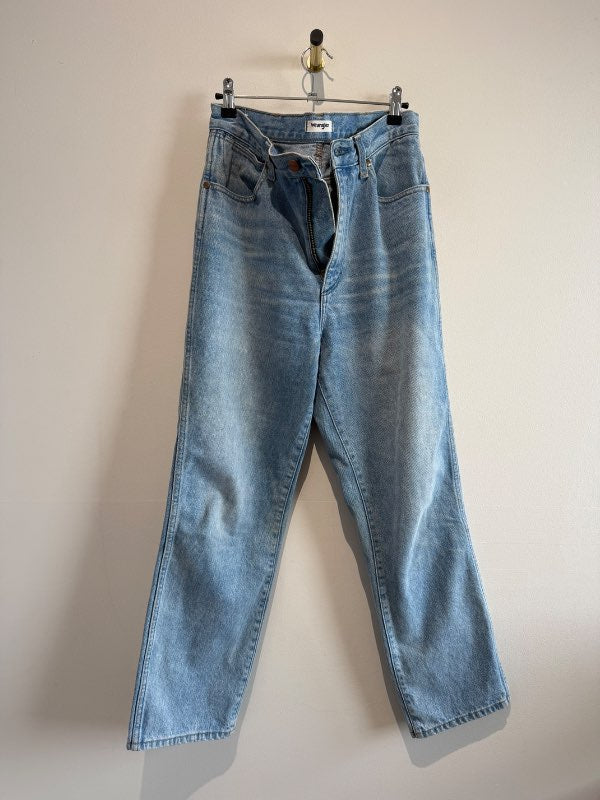 Wrangler ljósbláar gallabuxur
