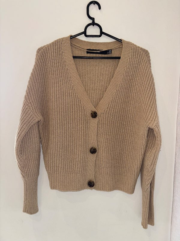 Ljósbrún peysa Vero Moda