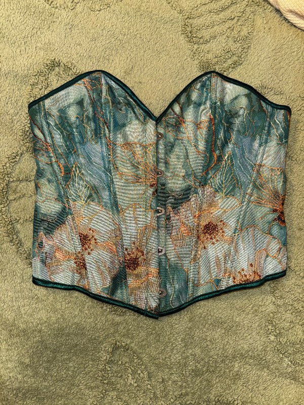 Floral Corset Top