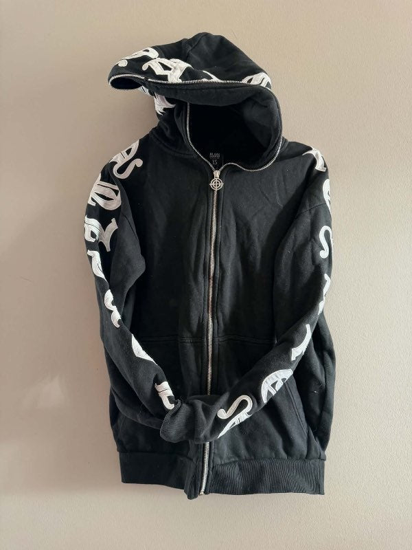 Black Squad full-zip hoodie