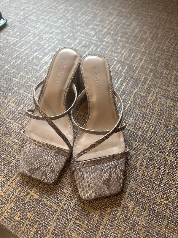 Amisu skór snakeprint