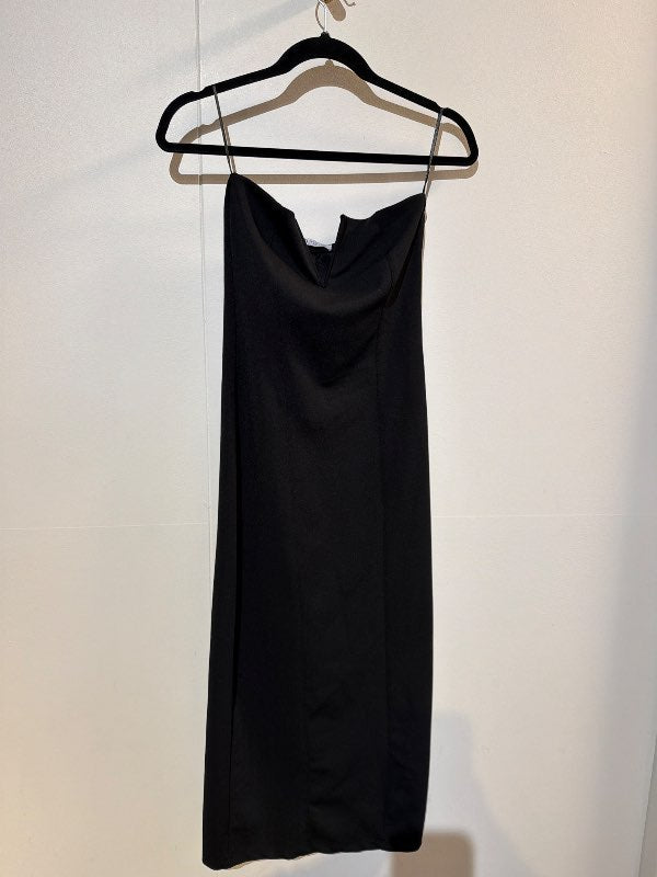Zara tube dress aðsniðinn svartur